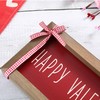 Valentines Day Decorations-Happy Valentines Day Tabletop Sign -Wooden Farmhouse Sign