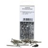KGM Screw Set for Installing Skirting Boards, white