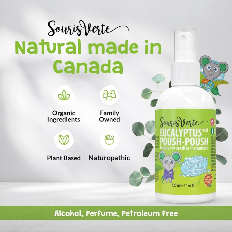 Souris Verte Eucalyptus Mist – for Pillow and Bedding –