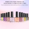 12PCS Esmalte de Uñas en Gel, Kits de Iñas de