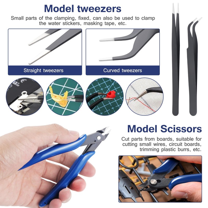 Habwea Gundam Modeler Model Kit Modeler Basic Tools for Car