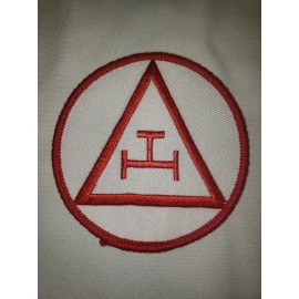 Royal Arch Masonry  Iron-On Patch Capitular Masonry  Emblem  3 1/8" Diameter