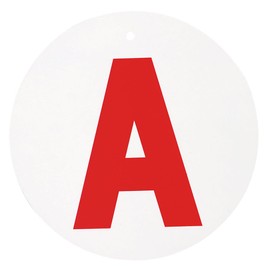 Turbocar Magnetic Letter A [Learner In French] - For Young Learner Drivers