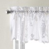 Curtainworks Sibella Lace Kitchen Curtain Window, Rod Pocket, 14 in