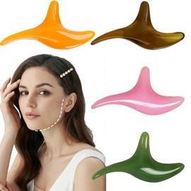 Ao Yee ZGL 4PCS Reflexology Tool, Physiotherapy Massage Tool, can be widely Used as Head, Neck, Hand, Waist, Calf, Leg, Foot Massager, Small Triangle Massager with Wide Range of uses