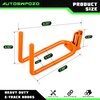 AUTOSwpozo 8-Pack Heavy Duty E-Track Shovel/Tool Hanger, Spades, Rakes, Workshop,