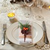Pinecone Napkin Rings Sweet Reusable Christmas Napkin Holders Table Decor