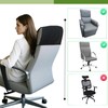Okueejur Satin Recliner Headrest Cover with Non-Slip Elastic Straps Silky