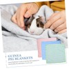 DECHOUS 12pcs Soft Water Absorbing Guinea Pig Cage Liners Blankets