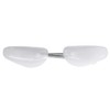 Incutex 4 pairs of shoe trees plastic variable size UK