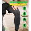 KEKING Full Leg Compression Sleeves, Unisex, Thigh High Compression Stocking