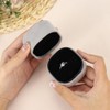 Velvet Ring Box, Mini Engagement Ring box with Detachable Lid,