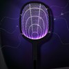 2 in 1 Electric Fly Killer USB Rechargeable Efficient Portable