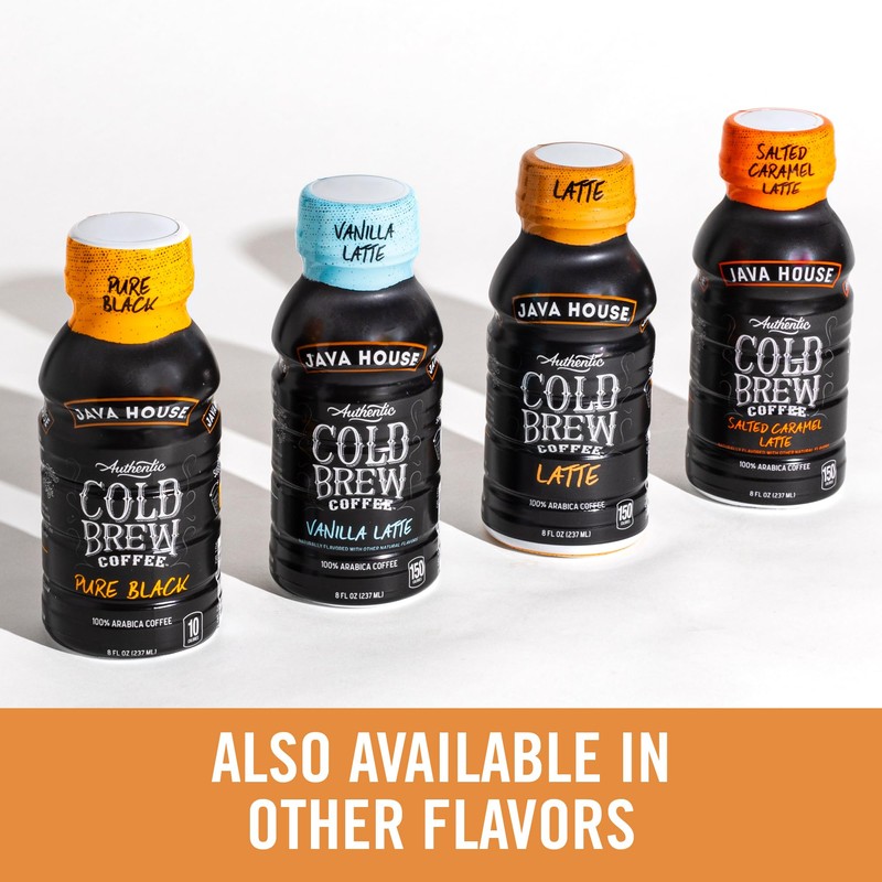 Java House Cold Brew Coffee Ready to Drink Bottles -