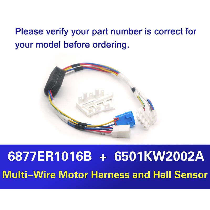 XCZZ 6877ER1016B 6501KW2002A for LG Washer Motor Wire Harness and