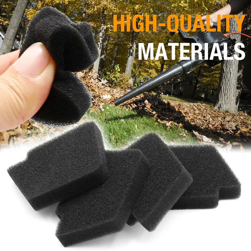 4pcs 545146501 Air Filter Replacement for Poulan BVM200FE BVM210FA BVM210VS