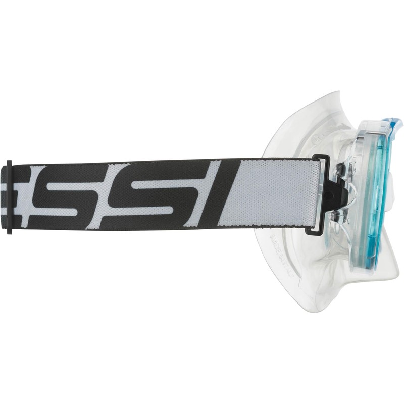 Cressi Estrella Jr - Diving and Snorkelling Mask, Transparent/Aquamarine, One