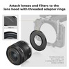 K&F Concept 58mm Matte Box Lens Adapter Ring Only for