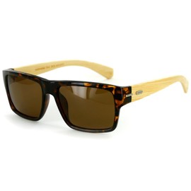 Aloha Eyewear Zen Sun BP” Vintage Inspired Unisex Polarized Sunglasses High Definition Lens (Tortoise w/Amber)