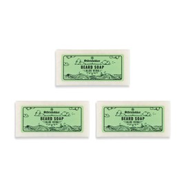 Störtebekker® Premium Beard Soap Aloe Vera 80 g x 3 - Solid Shampoo for Daily Beard Care - Handmade Soap for Rich Foam - Vegan Beard Soap Beard Shampoo Men - Beard & Face