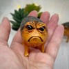 Ugly Toad Figure, Home Rain Frog Decor Sculpture, Resin Fun