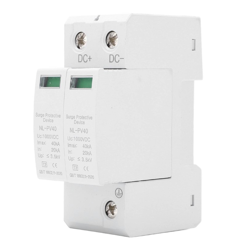 2P Surge Protective Device 20 To 40KA Flame Retardant 36mm