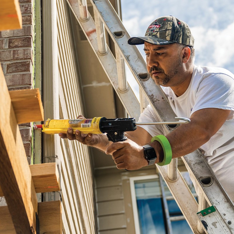 SASHCO 13080 Lexel Synthetic Rubber, 10.5 oz, White, Voc