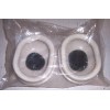 2pcs WHITE SPH-4B EARCUPS Flight Helmet Ear Cup Kit From