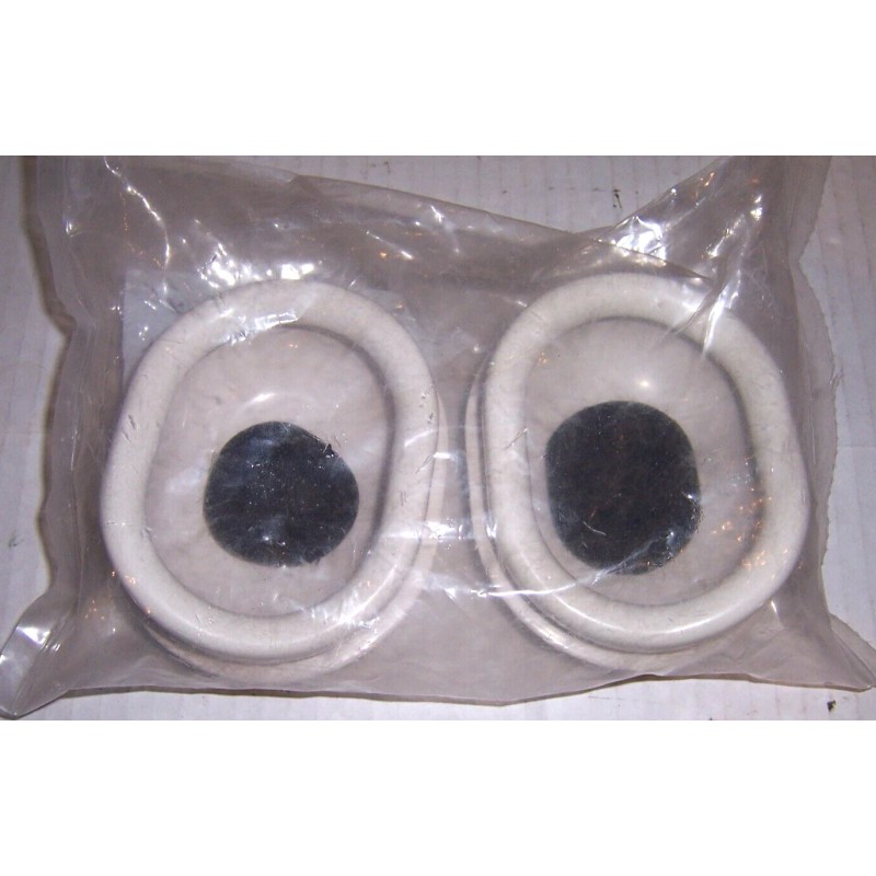 2pcs WHITE SPH-4B EARCUPS Flight Helmet Ear Cup Kit From