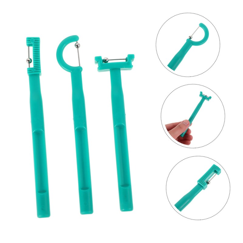 Mikinona 3pcs Tongue Muscle Trainer Oral Muscle Exerciser Kit for
