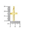 JEVELION Cross Pendant 333 Gold for Men and Women High