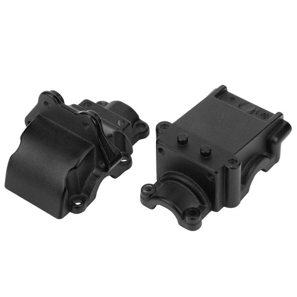 VGEBY RC Gearbox Cover, Aluminum Alloy Gear Box Shell Cover Differential Housing Fit for WLtoys 144001 Remote Control Car Model(Black) Car Model Accessory Model Toy
