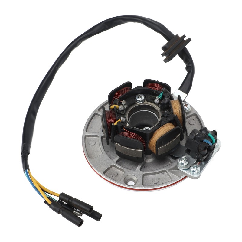 Magneto Stator Plate Copper Coil 5 Wire High Conductivity Generator