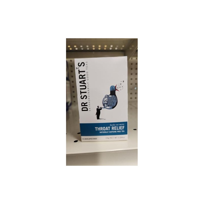 Dr. Stuart's Herbal Teas Throat 15 Tea Bags Each