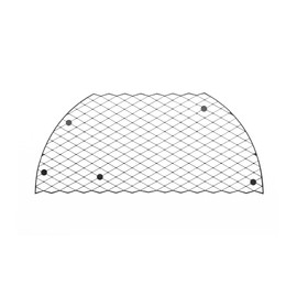 Bijoux Indiscrets - Louise Masquerade - dezente Augenmaske aus Vinyl, ohne Bänder - bequem, flexibel, umdreh- und wiederverwendbar