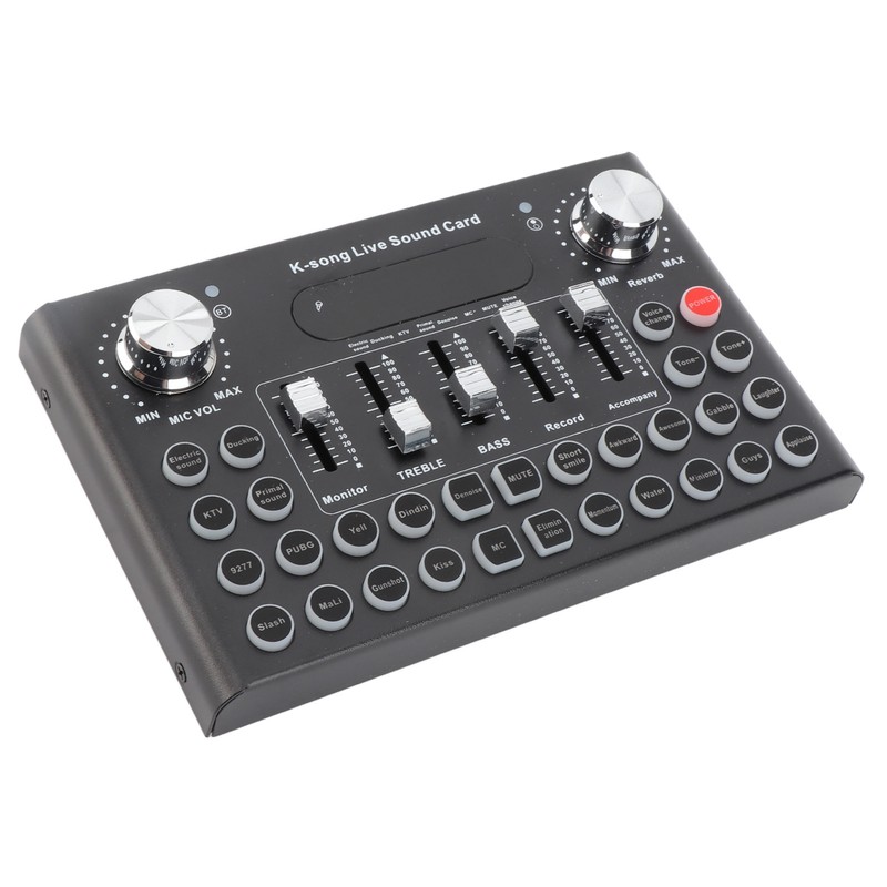 Sound Mixer Compact 820mah 18pcs Special Effect Buttons 5pcs Sound