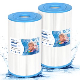 Wat-kins 31489 Hot Tub Filters 31489 Replaces Plea-tco PWK30 Hot Tub Filters, Uni-cel C-6430, Fil-bur FC-3915, 71825, 73178, 73250, 30 sq. ft. Hot Spring Spa Filter 2 Pack