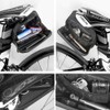 WILD MAN 1.2L Cycling Waterproof Hard Shell Bike Saddle Bag