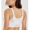 Lemorosy Full Coverage Front Closure Posture Bra Wirefree Unpadded Back