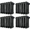 HEKAGURA Durable ABS 6 Standard Rack Wall Mount, Wall Magazine