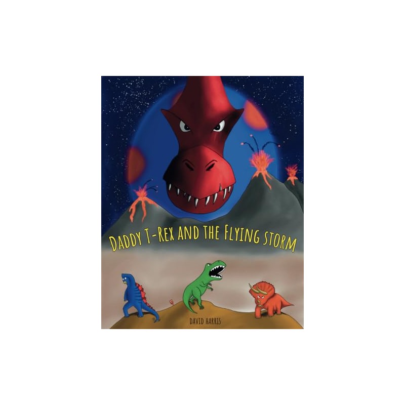 Daddy T-Rex and the Flying Storm