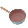 Wooden Handle Milk Pot Aluminum Alloy Multifunctional Flat Bottomed Noodle