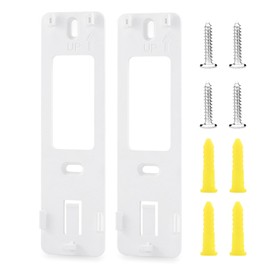 LEFXMOPHY 2-Pack Backplate for Wyze Wireless Video Doorbell Pro Back Plate Part with 2 Hole Screw Mounting Holder Accessory