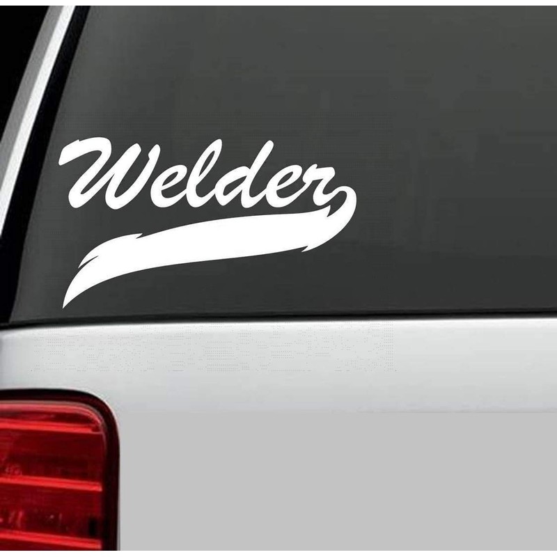 D1026 Welder Decal Sticker for Car Window