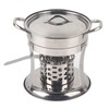 Stainless Steel Hot Pot Stove Outdoor Camping Hot Pot Stove