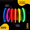 Lecute 200 Pulseras Neon Fluorescentes Luminosas Fosforecentes Glow