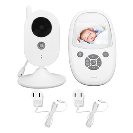 Baby Monitor with Camera Dual Microphone Night Vision 2 Way Talk Smart Wireless Pet Camera Baby Monitor for Home