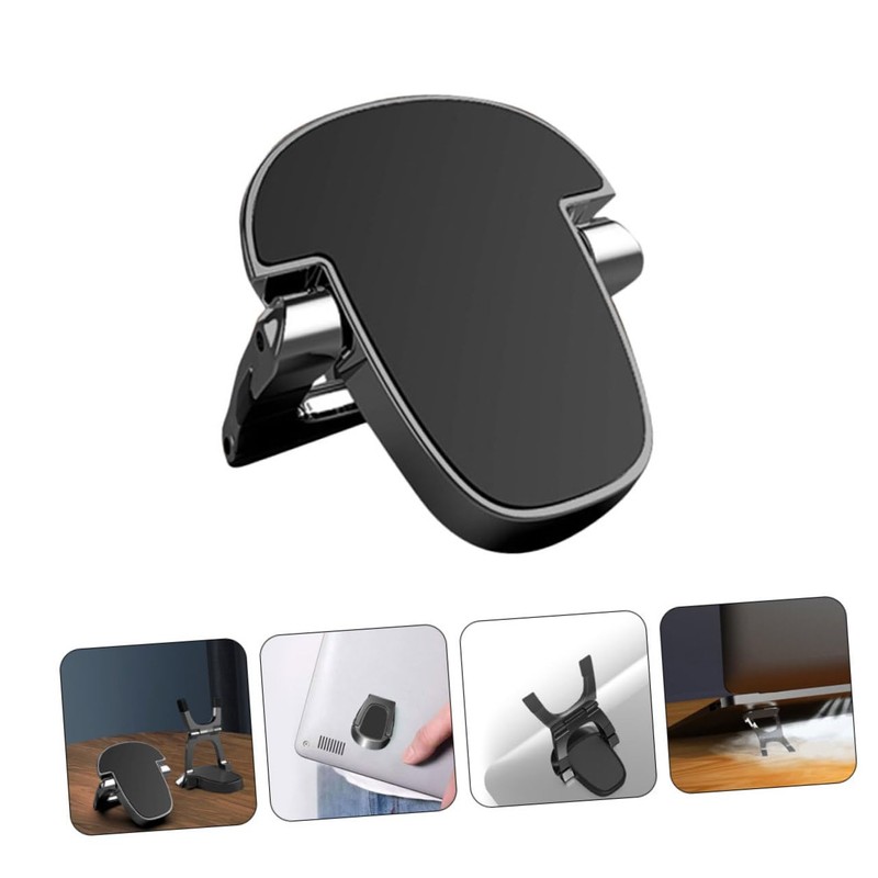 KOMBIUDA 1 Pair Laptop Stand Riser Holder Lightweight Mini Vertical