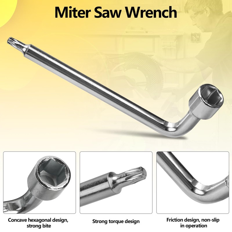 608563-01 Blade Wrench Replacement for Dewalt Miter Saws DWS780 DW706