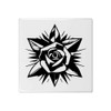 'Star Rose' 108mm Square Ceramic Tile (TD00027889)